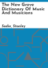 The_New_Grove_dictionary_of_music_and_musicians
