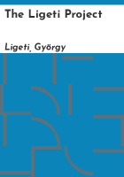 The_Ligeti_project